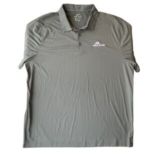 Nike Dri-Fit Men Short Sleeve Polo Shirt Size XL, Gray, Manteca
